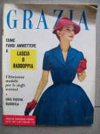 GRAZIA Rivista Di Moda Italiana      25/10/1956 - Fashion