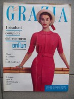 GRAZIA Rivista Di Moda Italiana      19/01/1958 - Mode