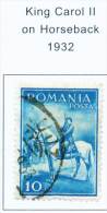 ROMANIA - 1932 Carol II Used As Scan - Used Stamps