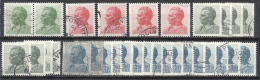 Jugoslawien Jugoslavija 1974 Tito. Posten Gestempelter Marken 1551 1554 - Usados