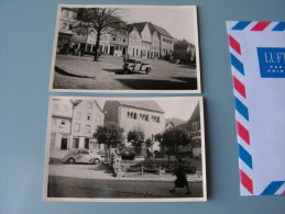 == Gelnahausen , Markt 2 Kl. Fotos   1958  VW Käffer , Oldtimer - Gelnhausen