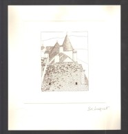 Epreuves D´Artistes Années 1995 Signée De L´artiste Et Cachet Relief De L´atelier De Gravure - Künstlerentwürfe