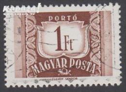 1969 - MAGYARORSZAG (HUNGARY) - Michel P240 [Postage Due Stamp] - Postage Due