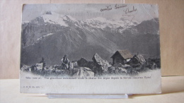 CP SUISSE : Titlis ( 3200 M ) .- Vue Grandiose Embrassant Toute La Chaine Des Alpes Depuis La Savoie Jusqu'au Tyrol.1908 - Altri & Non Classificati