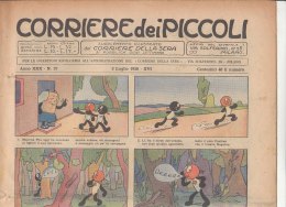 RA#32#03 CORRIERE DEI PICCOLI 3 Luglio 1938/Illustraz.NEGRIN/MUS SINO/BISI/DIRKS/PROPAGAND A ARRIGONI/DOTT.MALEFICUS - Corriere Dei Piccoli