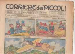 RA#32#05 CORRIERE DEI PICCOLI 28 Agosto 1938/Illustrazioni ANGOLETTA/SULLIVAN/PROPAG ANDA ARRIGONI/IL PICCOLO AJACE - Corriere Dei Piccoli