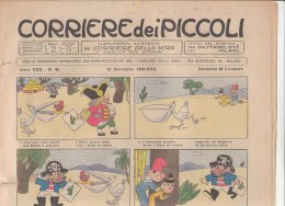 RA#32#11 CORRIERE DEI PICCOLI 13 Novembre 1938/Illustrazioni DE VARGAS/SCHIPANI/SULLIVAN/ SGRILLI - Corriere Dei Piccoli