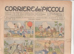 RA#32#12 CORRIERE DEI PICCOLI 20 Novembre 1938/Illustrazioni SILVA/ZUFFI/DIRKS/SGRILLI - Corriere Dei Piccoli