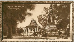 CHOCOLAT SUCHARD : IMAGE N° 245 . PAGODE DE KRATIE . CAMBODGE . - Suchard