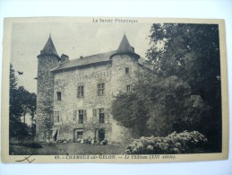 73 : Chamoux-sur-Gelon - Le Château (XIIIè Siècle) - Animée : Petite Animation (n°581) - Chamoux Sur Gelon