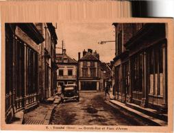 ECOUCHE ,GRANDE RUE ET PLACE D'ARMES ,BOURRELLERIE,SELLIER ,AUTO ,PERSONNAGES   REF 34412 - Ecouche