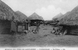 Afrique Noire    Zanzibar  Un Village        ( Voir Scan ) - Ohne Zuordnung