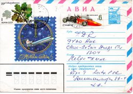 URSS. Entier Postal De 1980 Ayant Circulé. Horloge/Avion. - Clocks