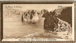 CHOCOLAT SUCHARD : IMAGE N° 206 . LA BAIE D'ALONG . TONKIN . - Suchard