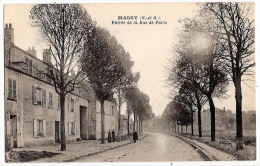 CPA Massy Entrée De La Rue De Paris 91 Essonne - Massy