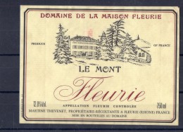 FLEURIE - Domaine De La Maison Fleurie (Le Mont) - Beaujolais