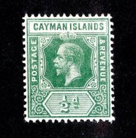 97 X)  Cayman Is 1912  SG.41 ~ Sc33   M* - Kaaiman Eilanden