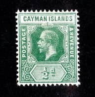 97 X)  Cayman Is 1912  SG.41 ~ Sc33   M* - Caimán (Islas)