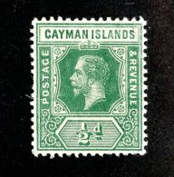 98 X)  Cayman Is 1912  SG.41 ~ Sc33   M* - Kaimaninseln