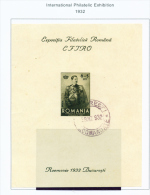 ROMANIA - 1932 Philatelic Exhibition Miniature Sheet Used As Scan - Gebruikt