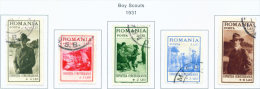 ROMANIA - 1931 Boy Scouts Used As Scan - Used Stamps