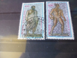 TIMBRE DU VATICAN.   YVERT N° 811.+813 - Used Stamps