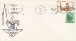 USA 1967 SCOUTING  COMMEMORATIVE COVER - Lettres & Documents