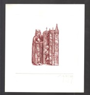 Epreuves D´Artistes Années 1995 Signée De L´artiste Et Cachet Relief De L´atelier De Gravure - Künstlerentwürfe