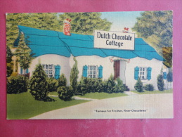 Columbus,OH--Dutch Chocolate Cottage--not Mailed--PJ 244 - Altri & Non Classificati