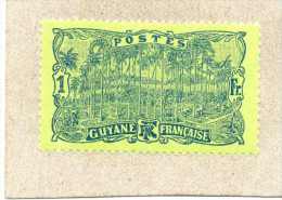 GUYANE : Place Des Palmiers à Cayenne - - Unused Stamps