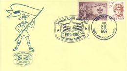 USA 1985 NATIONAL JAMBOREE  COMMEMORATIVE COVER - Lettres & Documents