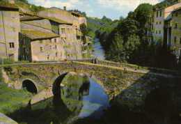 63 OLLIERGUES Vallee De La Dore Le Vieux Pont Sur La Dore Epoque Gallo Romaine - Olliergues