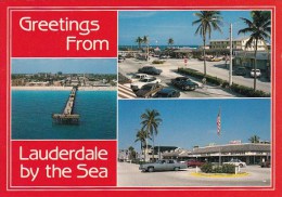 Florida Fort Lauderdale Greetings From Lauderdale By The Sea - Fort Lauderdale
