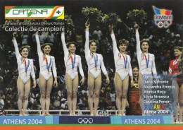 ZS48501  Athena 2004  Olympics  Athletics Romania Catena  Sport   2 Scans - Atletica