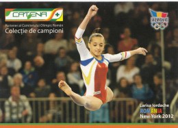 ZS48504 Larisa Iordache  New York 2012  Olympics  Athletics Romania Catena  Sport   2 Scans - Leichtathletik