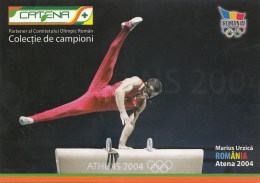 ZS48505 Marius Urzica Atena 2004 Olympics  Athletics Romania Catena  Sport   2 Scans - Atletica