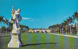 Florida Sarasota The Plaza Ringling Museum Of Art Showing Statue Of Neptune - Sarasota