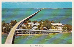 Florida Pigeon Key Seven Mile Bridge Over The Pigeon Key In The Florida Keys 1960 - Key West & The Keys