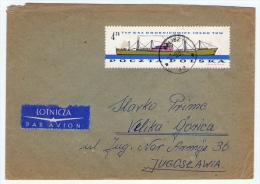 Old Letter - Poland, Polska - Aviones