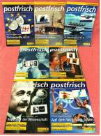7 X Postfrisch Philatelie-Journal  ,  Von 2004 / 2005  ,  Mit Neuausgaben , Berühmte Marken , Sammelgebiete - Allemand (àpd. 1941)