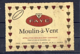 Moulin A Vent - Faye - Beaujolais