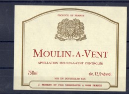 Moulin A Vent - J.Moreau - Beaujolais