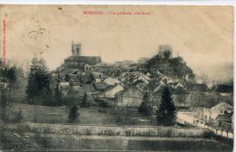 CPA 38 MORESTEL VUE GENERALE COTE NORD - Morestel