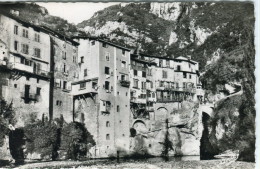 CPSM 38 PONT EN ROYANS LES VIEILLES MAISONS ET LA BOURNE - Pont-en-Royans