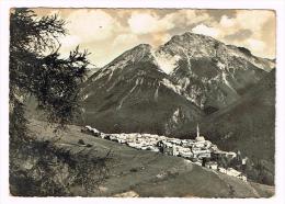 Y1026 Sent Unter Engadin Mit Piz S-chalambert / Viaggiata 1963 - Sent