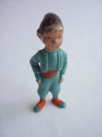 FIGURINE PUBLICITAIRE ESSO France Peinte -Tintin - NIKO (1) 1973 - Tim & Struppi