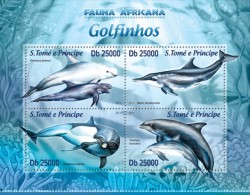 S. Tome&Principe. 2013 Dolphins. (216a) - Dauphins