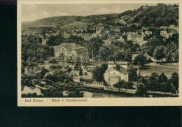 Bad Kösen Um 1920 Blick Vom Gradierwerk Richard Zieschank Rudolstadt - Bad Koesen