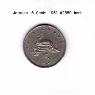 JAMAICA    5  CENTS  1969   (KM # 46) - Jamaique