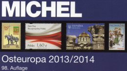 Briefmarken Katalog Ost-Europa 2014 Neu 60€ MICHEL Band 7 Mit Polska Russia SU Sowjetunion Ukraine Moldawien Weißrußland - Tedesco